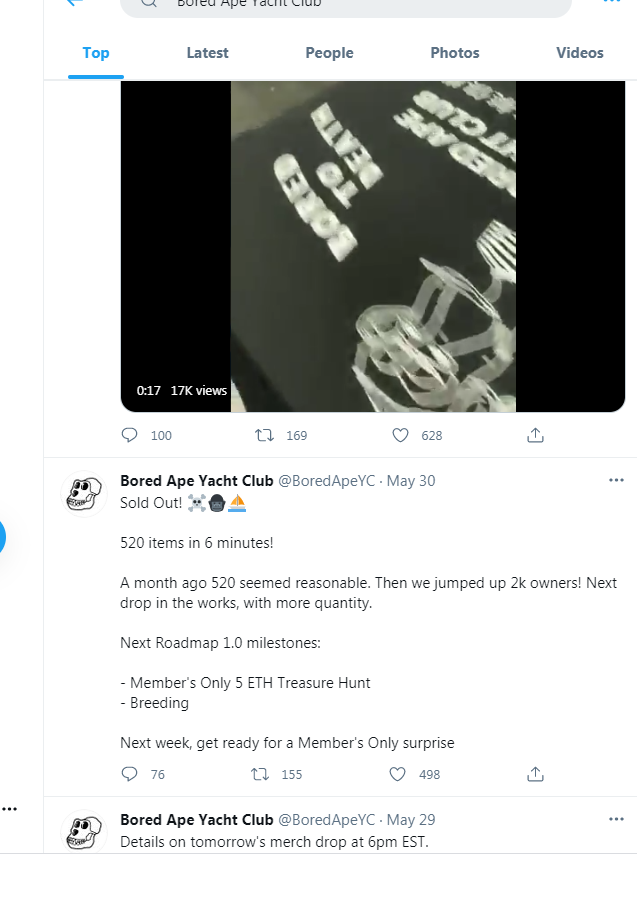 %title插图%num 让我们看看。twitter NFT上的红猿是什么?