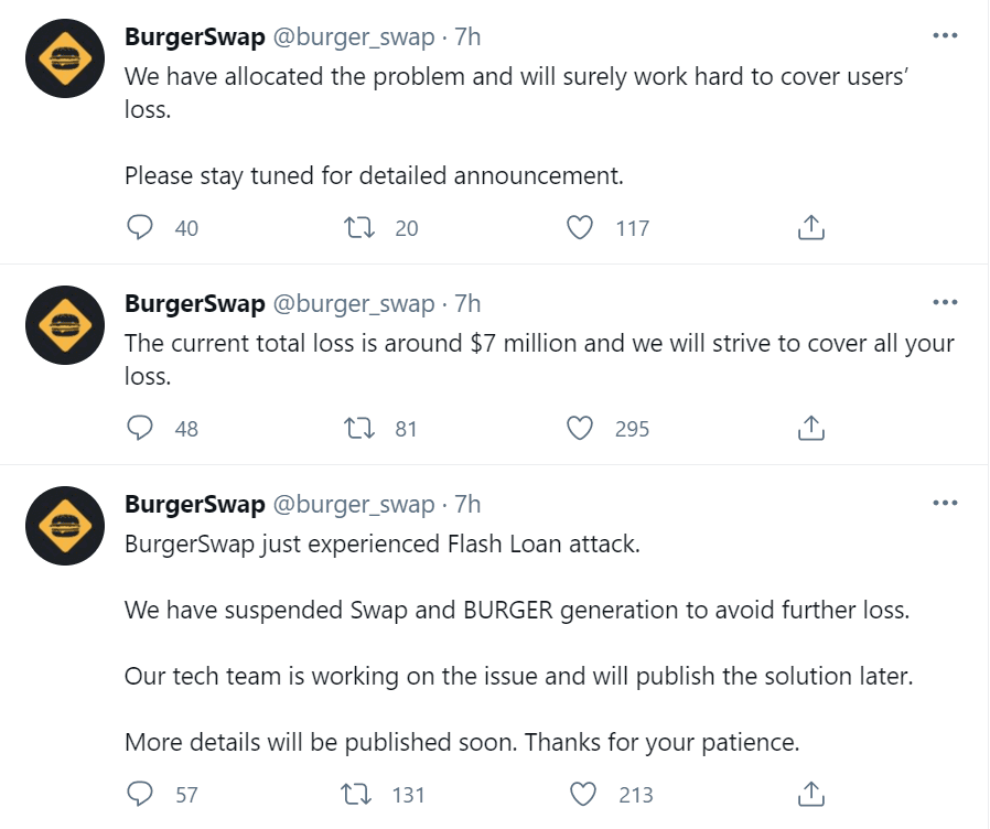 我竟骗了我自己？—— BurgerSwap 被黑剖析