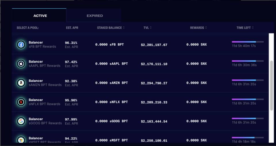 三分钟内学会使用SNx、SUSD和synths参与defi挖掘