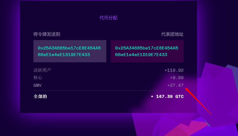金币终于发行了。你收到多少GTC？