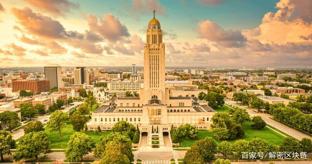 美国内布拉斯加州经过法案以答应银行处理加密钱银