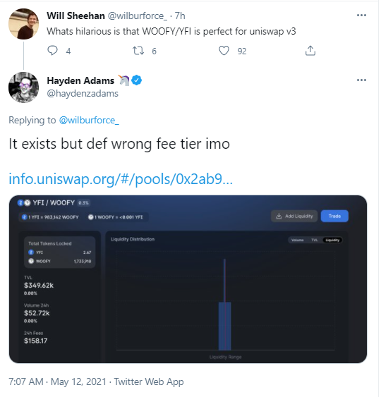 Yfi一天翻倍是因为一只“狗”？