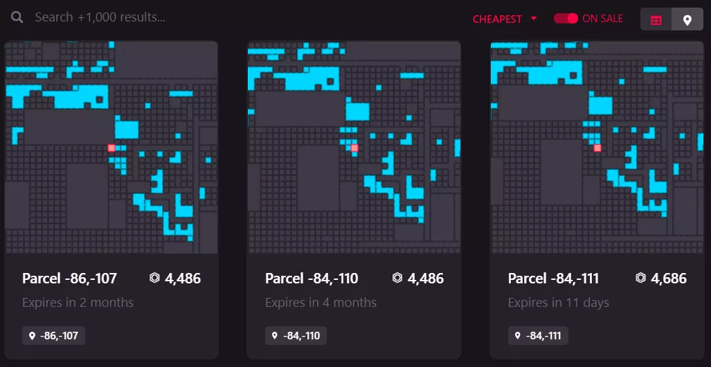 以太坊元宇宙简介：虚拟土地拍卖