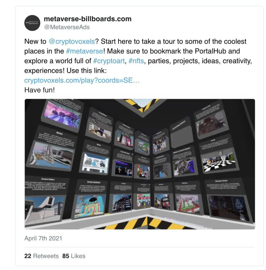 以太坊元宇宙简介：虚拟土地拍卖