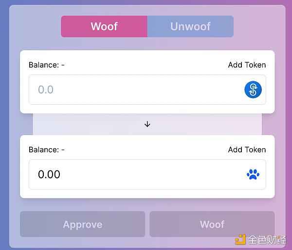 拆分 YFI 代币的新项目 Woofy来了 YFI打破9万美元