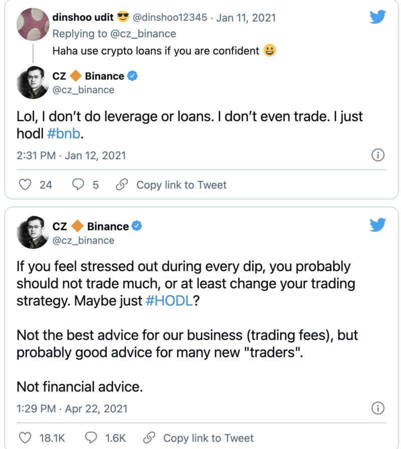 币安CEO称动摇性 并非加密钱银所独有：数据显现它是比特币的航空燃料