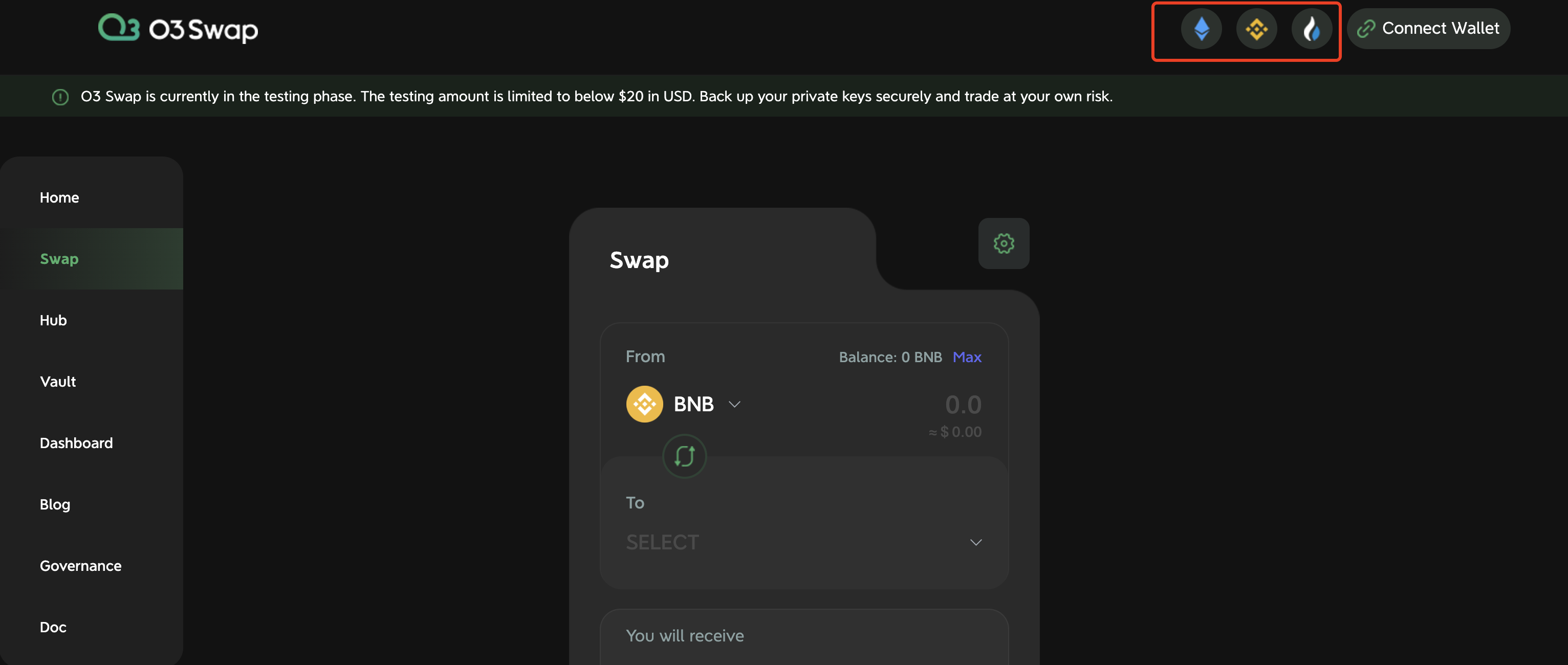 教程丨手把手带你玩跨链聚合协议O3 Swap，一同撸空投！