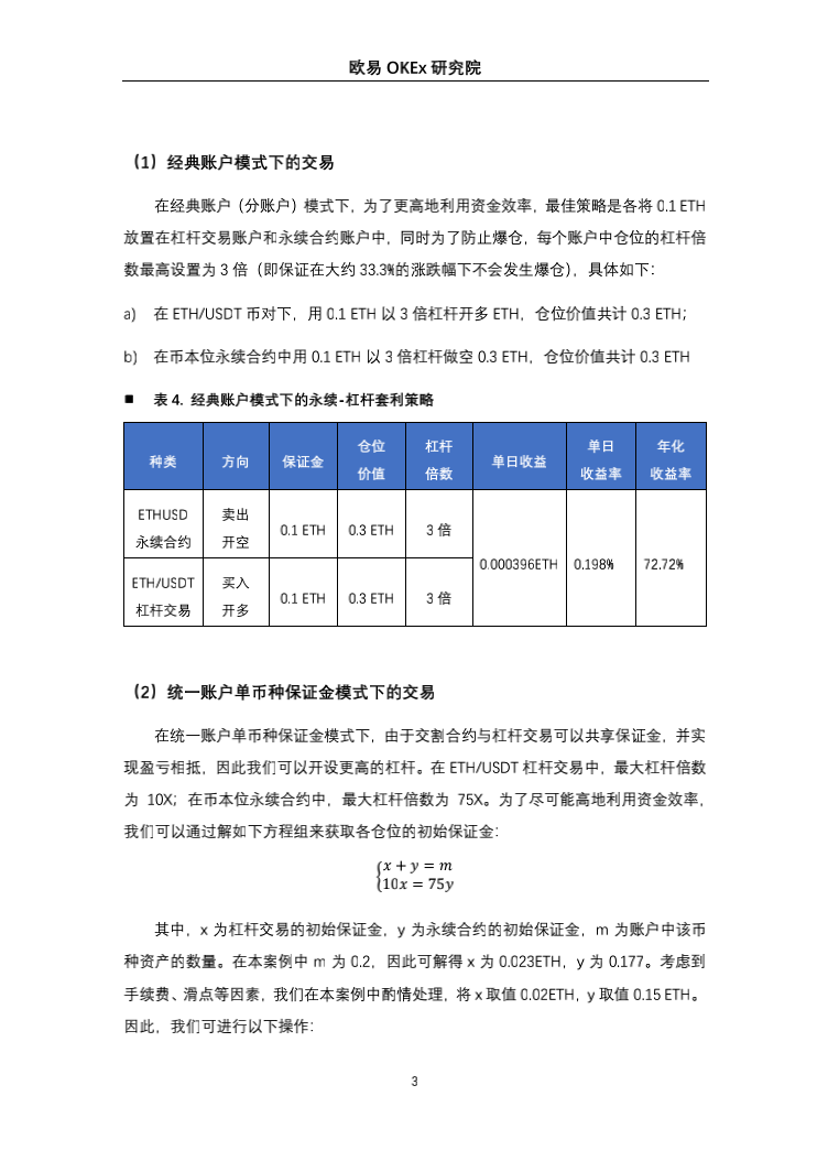 币国际-欧易OKEx研讨院:一致账户高收益套利战略研讨 欧意奥克斯研究院:统一账户高收益套利策略研究