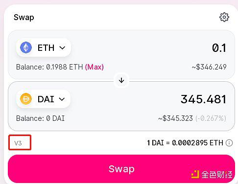 Uniswap V3主网上线 快速体会V3相关功用