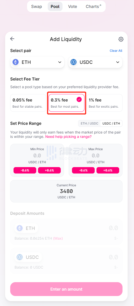 Uniswap V3首次教程：新的做市经验