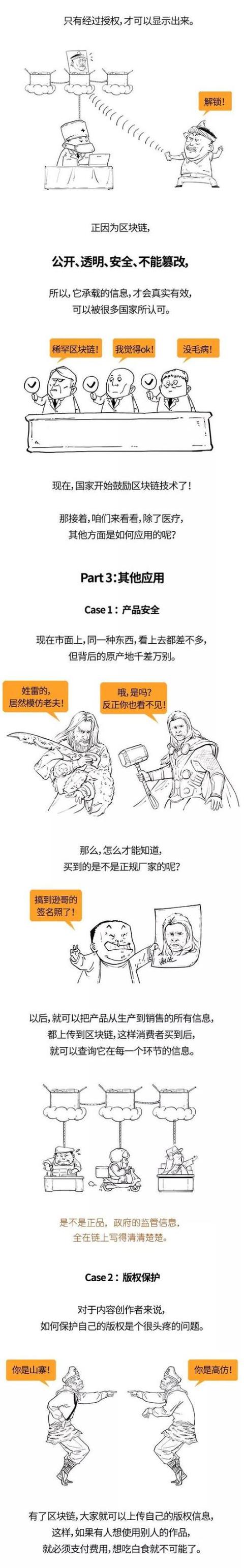 %title插图%num 新华社科普漫画刷屏:一分钟看懂区块链