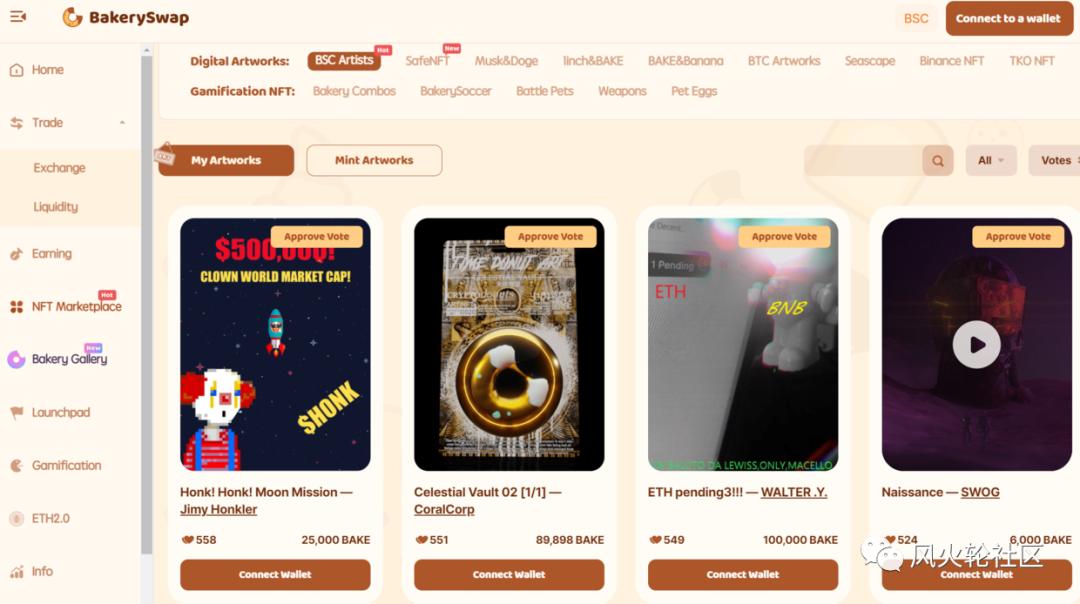 币国际- 币安 进军NFT商场，一天翻倍的BAKE玩法探秘