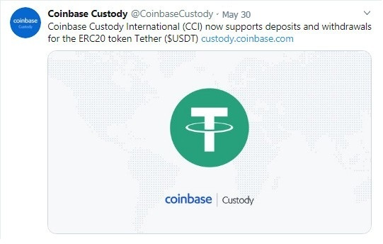 从Coinbase二度推延USDT买卖，能够看到什么？