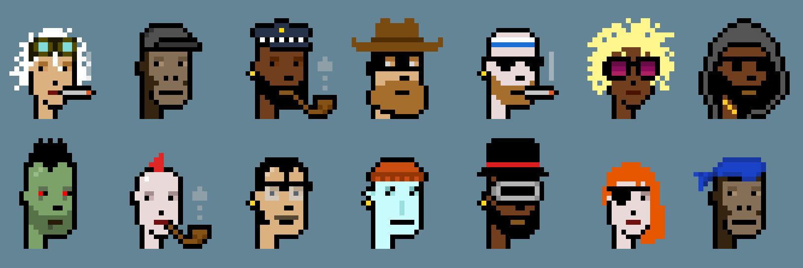 巴比特调查 | NFT朋克热潮：CryptoPunks的成功用够仿制吗