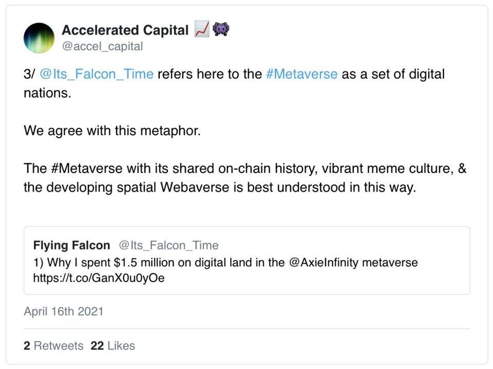 为什么metaverse是以太坊中一个正在崛起的数字王国？