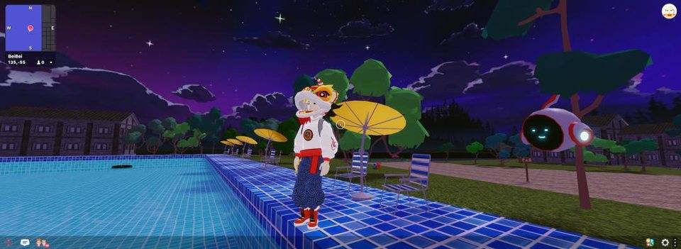 %title插图%num 「乡建我国思维展」上线 Decentraland,来虚拟空间体会 80 年前的北碚城市面貌